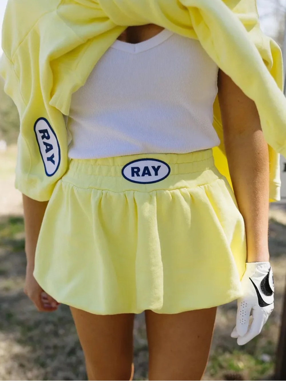 Ray The Brand Sunny Bubble Skirt